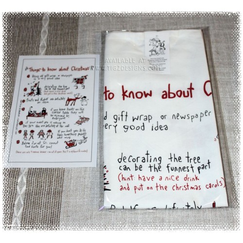 Whimsical Christmas Tea Towels by Sa Boothroyd - Made in Gibsons BC